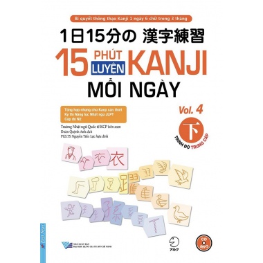 15 Phút Luyện Kanji Mỗi Ngày (Vol 4)
