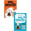 Combo Zen Pencils 1 - Biếm Họa Danh Ngôn Truyền Cảm Hứng + Zen Pencils 2 - Biếm Họa Mơ Điều Không Tưởng (Bộ 2 Cuốn)