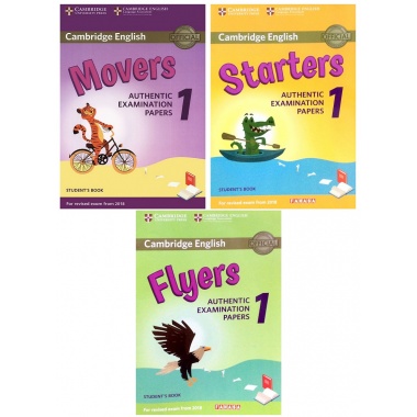 Combo Starters, Movers, Flyers Authentic Examination Papers 1