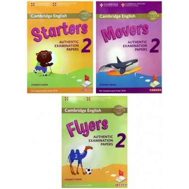 Combo Starters, Movers, Flyers Authentic Examination Papers 2