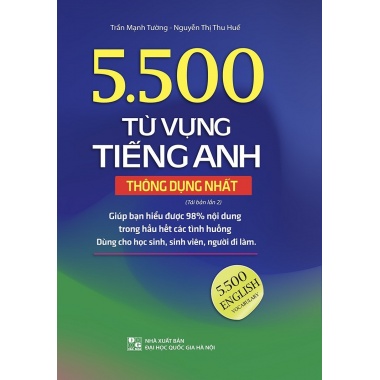 5500 Từ Vựng Tiếng Anh Thông Dụng Nhất (Bản Màu)