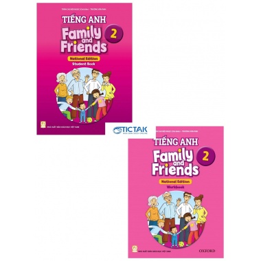 Combo Tiếng Anh Lớp 2 - Family And Friends National Edition 2 (Student Book + Work Book)