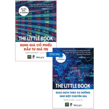 Combo The Little Book (Giao Dịch Theo Xu Hướng Như Một Chuyên Gia + Định Giá Cổ Phiếu Đầu Tư Giá Trị)