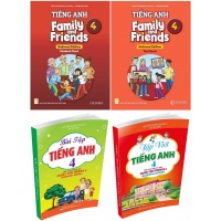 Combo Tiếng Anh Lớp 4 Family And Friends National Edition 4 + Luyện Viết Và Bài Tập Bổ Trợ (Bộ 4 Cuốn)
