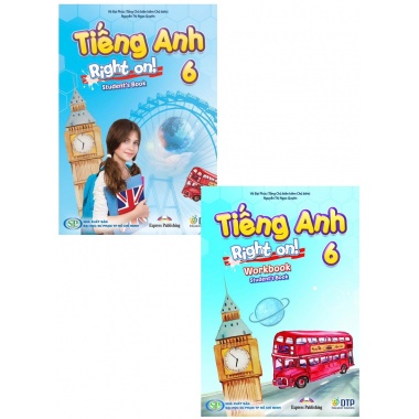 Combo Tiếng Anh Right On Lớp 6 (Students Book + Work Book)