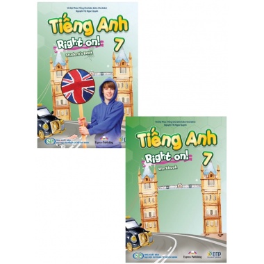 Combo Tiếng Anh Right On Lớp 7 (Students Book + Work Book)