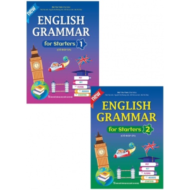 Combo English Grammar For Starters 1, 2 (Có Đáp Án)