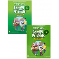 Combo Tiếng Anh Lớp 5, Family And Friends National Edition 5 (Student Book + Work Book)