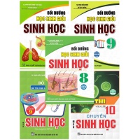 Combo Bồi Dưỡng Học Sinh Giỏi Sinh Học THCS Và Luyện Thi Vào Lớp 10 Chuyên (Bộ 5 Cuốn)