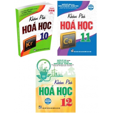 Combo Khám Phá Hóa Học Lớp 10, 11, 12 (Dùng Chung Cho Các Bộ SGK Hiện Hành)