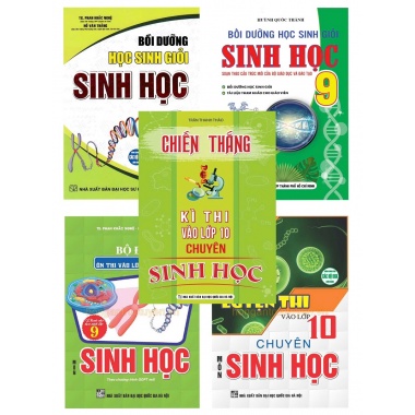 Combo Bồi Dưỡng Học Sinh Giỏi Sinh Học 9 + Luyện Thi Vào Lớp 10 Chuyên Môn Sinh Học (Dùng Chung Cho Các Bộ SGK Hiện Hành)