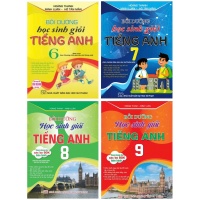 Combo Bồi Dưỡng Học Sinh Giỏi Tiếng Anh Lớp 6, 7, 8 , 9 (Dùng Chung Cho Các Bộ SGK Hiện Hành) (Bộ 4 Cuốn)