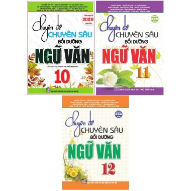 Combo Chuyên Đề Chuyên Sâu Bồi Dưỡng Ngữ Văn Lớp 10, 11, 12 (Trọn Bộ 3 Cuốn)