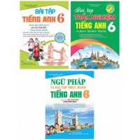 Combo Ngữ Pháp Và Bài Tập Thực Hành Tiếng Anh Lớp 6 + Bài Tập Tiếng Anh Lớp 6 (Bám Sát SGK I Learn Smart World)