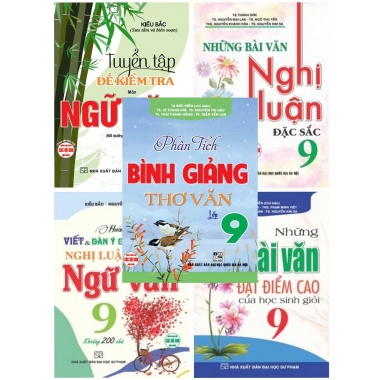 Combo Sách Tham Khảo Ngữ Văn Lớp 9 Bồi Dưỡng Học Sinh Giỏi (Dùng Chung Cho Các Bộ SGK Mới Hiện Hành)