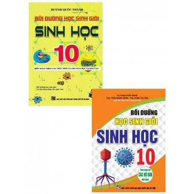 Combo Bồi Dưỡng Học Sinh Giỏi Sinh Học Lớp 10 (Dùng Chung Cho Các Bộ SGK Hiện Hành)