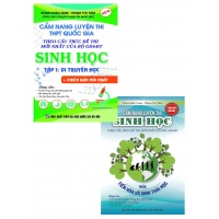 Combo Cẩm Nang Luyện Thi THPT Quốc Gia Sinh Học (Di Truyền Học, Tiến Hoá Và Sinh Thái Học)