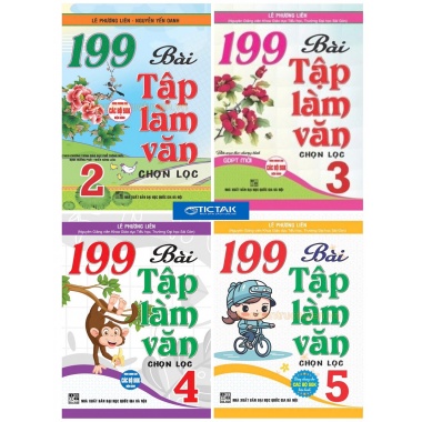 Combo 199 Bài Tập Làm Văn Chọn Lọc Lớp 2, 3, 4, 5 (Dùng Chung Cho Các Bộ SGK Hiện Hành)