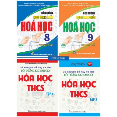 Combo 22 Chuyên Đề Hay Và Khó + Bồi Dưỡng Học Sinh Giỏi Hóa Học Lớp 8, 9 Theo Chuyên Đề (Dùng Chung Cho Các Bộ SGK Hiện Hành)