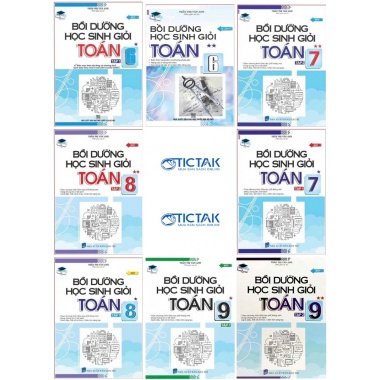 Combo Bồi Dưỡng Học Sinh Giỏi Toán Lớp 6, 7, 8, 9 (Dùng Chung Cho Các Bộ SGK Hiện Hành)