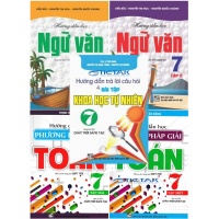 Combo Bộ Sách Tham Khảo Toán, Ngữ Văn, Khoa Học Tự Nhiên Lớp 7 (Bám Sát SGK Chân Trời Sáng Tạo) (Bộ 5 Cuốn)