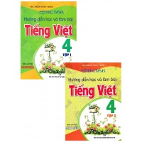 Combo Hướng Dẫn Học Và Làm Bài Tiếng Việt Lớp 4 (Bám Sát SGK Cánh Diều)