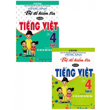 Combo Bộ Đề Kiểm Tra Môn Tiếng Việt Lớp 4 (Dùng Kèm SGK Kết Nối Tri Thức Với Cuộc Sống)