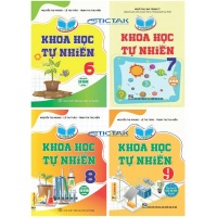 Combo Notebook Khoa Học Tự Nhiên Lớp 6, 7, 8, 9 (Dùng Chung Cho Các Bộ SGK Hiện Hành)