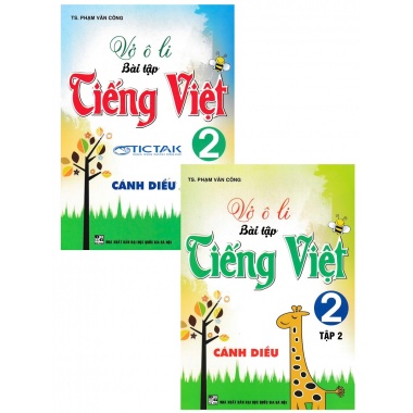 Combo Vở Ô Li Bài Tập Tiếng Việt Lớp 2 (Bám Sát SGK Cánh Diều)