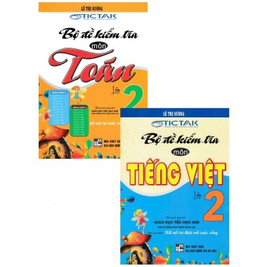 Combo Bộ Đề Kiểm Tra Môn Toán + Tiếng Việt Lớp 2 (Bám Sát SGK Kết Nối Tri Thức Với Cuộc Sống)