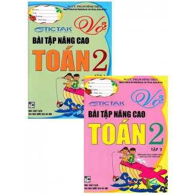 Combo Vở Bài Tập Toán Nâng Cao Lớp 2 (Biên Soạn Theo Chương Trình Giáo Dục Phổ Thông Mới)