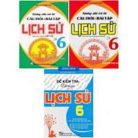 Combo Hướng Dẫn Trả Lời Câu Hỏi Và Bài Tập + Đề Kiểm Tra, Đánh Giá Lịch Sử Lớp 6 (Kết Nối Tri Thức Với Cuộc Sống + Chân Trời Sáng Tạo)