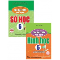 Combo Tổng Hợp Các Bài Toán Phổ Dụng Số Học + Hình Học Lớp 6 (Chương Trình Giáo Dục Phổ Thông Mới)