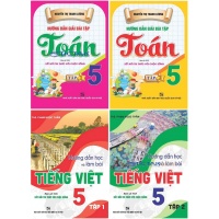 Combo Hướng Dẫn Giải Bài Tập Toán, Tiếng Việt Lớp 5 (Bám Sát SGK Kết Nối Tri Thức Với Cuộc Sống)