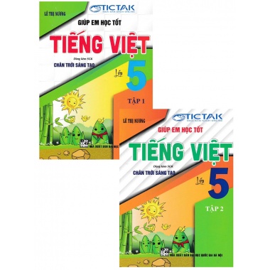 Combo Giúp Em Học Tốt Tiếng Việt Lớp 5 (Dùng Kèm SGK Chân Trời Sáng Tạo)