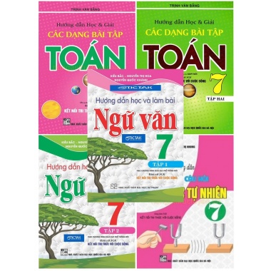 Combo Bộ Sách Tham Khảo Toán, Ngữ Văn, Khoa Học Tự Nhiên Lớp 7 (Bám Sát SGK Kết Nối Tri Thức) (Bộ 5 Cuốn)