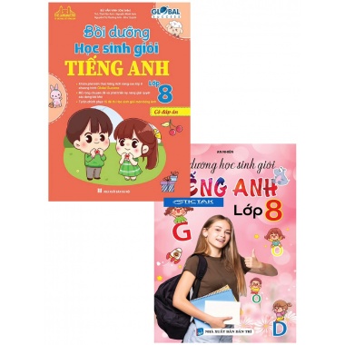 Combo Bồi Dưỡng Học Sinh Giỏi Tiếng Anh Lớp 8 Có Đáp Án (Bộ 2 Cuốn)