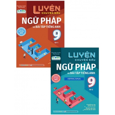 Combo Luyện Chuyên Sâu Ngữ Pháp Và Bài Tập Tiếng Anh Lớp 9 Global Success (Bộ 2 Cuốn)