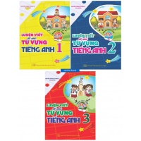 Combo Luyện Viết Để Nhớ Từ Vựng Tiếng Anh Lớp 1, 2, 3 (Bám Sát SGK Global Success)
