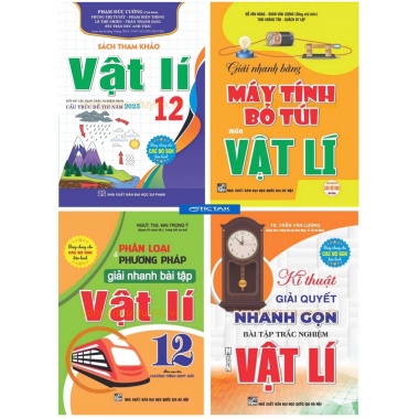 Combo Sách Tham Khảo Vật Lí Lớp 12 (Dùng Chung Cho Các Bộ SGK Mới Hiện Hành) (Trọn Bộ 4 Cuốn)