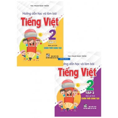 Combo Hướng Dẫn Học Và Làm Bài Tiếng Việt Lớp 2 (Bám Sát SGK Chân Trời Sáng Tạo)