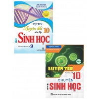 Combo Tự Tin Luyện Thi Vào Lớp 10 Chuyên Môn Sinh Học (Dùng Chung Cho Các Bộ SGK Hiện Hành)
