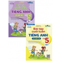 Combo Global Success Bài Tập Cuối Tuần Tiếng Anh Lớp 5 Có Đáp Án (Trọn Bộ 2 Cuốn)