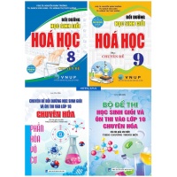 Combo Bồi Dưỡng Học Sinh Giỏi Hóa Học Lớp 8, 9 + Bộ Đề Ôn Thi Vào Lớp 10 Chuyên Hóa (Bộ 4 Cuốn)