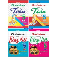 Combo Bộ Đề Kiểm Tra Môn Toán + Tiếng Việt Lớp 5 (Dùng Kèm SGK Kết Nối Tri Thức Với Cuộc Sống)