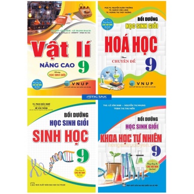 Combo Bồi Dưỡng Học Sinh Giỏi Lí, Hóa, Sinh, Khoa Học Tự Nhiên Lớp 9 (Dùng Chung Cho Các Bộ SGK Hiện Hành)