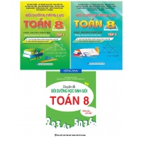 Combo Bồi Dưỡng Học Sinh Giỏi Toán Lớp 8 (Bộ 3 Cuốn)